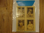 1986 Pacific Cramer Baseball Legends Display Box-last 4 Cards On Bottom Ruth Cob. Fixed Price $8.95.