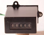 Swiss-made Sodeco 6-DIGIT Electromechanical Counter, 12 Volts, 180 Ohms. Fixed Price $7.99.