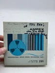 Vintage Ampex 291 5" Reel Tape Texas Service Psa's Jim Blott Forester. Fixed Price $24.99.