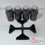 Heraeus 8179 Centrifuge Rotor W/ Buckets And Inserts. Fixed Price $109.00.