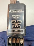 Time Mark Signaline Operate Delay Relay & Socket 330-120V-10S. Fixed Price $12.00.
