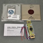 Ms Sedco Wave Open Touch Ada Plate 216, X 4", 12/24V Ac/dc, Automatic,. Fixed Price $119.95.