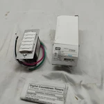 Hubbell Wiring Device-kellems DT5060W Timer, Electronic, 120/277V, White. Fixed Price $45.00.