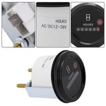 12 36V Dc Digit Accurate Round Quartz Hour Meter Gauge Tester For Boat Car. Fixed Price $21.94.