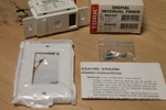 Tork SSA100 In Wall Programmable Electronic Countdown Timer For Lights Motors. Fixed Price $24.95.