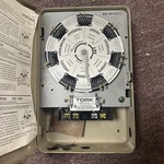 Tork Model W100 120VAC 60HZ 7 Day Calendar Dial Time Switch. Fixed Price $30.00.
