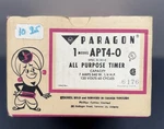 Vintage Paragon All Purpose Timer #APT4-0 Original Box Usa Made. Fixed Price $19.99.
