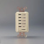 Tork Nsi D212H Digital Wall Timer Switch, 12-HOUR, 120V 15A 1000W, Ivory. Fixed Price $21.12.
