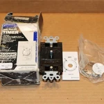 One Intermatic FD30MWC Auto Shut-off Timer 30MIN Single Pole White BU#11. Fixed Price $31.48.