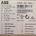 Abb ACS355-03U-08A8-4 Variable Frequency Drive 4KW 5HP 3-PHASE 400/480V. Fixed Price $619.00.