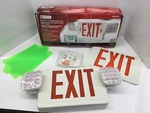 Utilitech 0253631 Dual-color Led Exit/emergency Sign Red Green. Fixed Price $35.00.