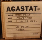 Agastat Timing Relay SSC12ACA. Fixed Price $99.99.