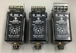 Lot Of 3 Issc Kanson 1071-1-P-1-B 120VAC 5A Time Delay Relays W/ Bases (B548). Fixed Price $45.00.