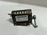 Vtg Durant Digit Mechanical Machine Cycle Counter Model 5-D-1-1-R (A15). Fixed Price $64.95.