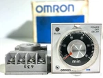 Omron H3BH-8 Timer W/base & Box New .5-10 Min. Fixed Price $29.95.