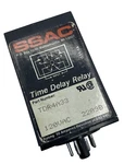 Ssac TDR4A33 Time Delay Relay 120VAC 2289B. Fixed Price $37.52.