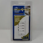 New Leviton Decora Indoor Countdown Timer Light Switch White - 6230M. Fixed Price $17.27.