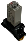 Omron H3YN-4 Solid State Timer Relay 24V 4PDT 0.1S-10MIN W/ Socket. Fixed Price $13.99.