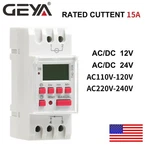 Programmable Digital Lcd Timer Weekly Electronic Switch 15A Ac/dc 12-240V. Fixed Price $14.80.
