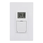 Programmable Wall Switch Timer, 7 On/off Settings Daily, Random Security Mode. Fixed Price $14.99.