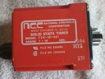 National Controls Ncc T1F-10-461 Solid State Timer 0.1-10S Range 240VAC 10A New. Fixed Price $75.00.