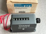 New Eaton Durant 6-Y-1-MF-120A Digit 120V Electric Counter Control Totalizer. Fixed Price $399.95.