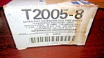 Intermatic T2005-8 Electromechanical Timer 7 Day Compact Nib. Fixed Price $83.99.