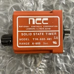 Ncc National Controls Corp. T1K-600-461 Solid State Timer Range 6-600 Sec. Fixed Price $31.47.