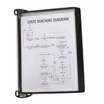 Tarifold T-pro Magnetic Wall UNIT,5 Pockets,blk TP920306. Fixed Price $69.69.