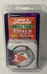 Intermatic TN111C 15AMPS Heavy Duty Lamp & Appliance 24 Hour Timer New Pkg (d. Fixed Price $12.99.