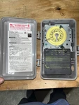 Intermatic 208-277V Time Clock Outdoor T104P Gray Enclosure (a). Fixed Price $110.00.