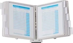 Sherpa Desk Reference System 10 Panels Letter Size Gray Border Durable. Fixed Price $136.55.