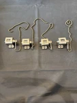 Vintage Veeder Hand Tally Counters Lot Of 4 Metal Clicker Usa. Fixed Price $29.99.