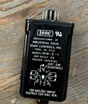 Issc Industrial Solid State Controls 1018-D-1 Timer Delay Relay 120VAC. Fixed Price $30.00.