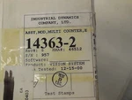 Used Industrial Dynamics 14363-2 Multi Counter Assy. Module 143632. Fixed Price $495.00.
