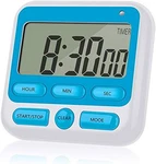 Upgraded Digital Kitchen Timer, On/off Switch, 12/24 Hour Clock And Blue. Fixed Price $14.52.