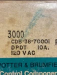 CDB38-70001 Potter Brumfield New Surplus. Fixed Price $149.74.