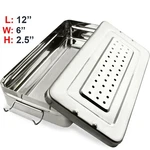Surgical Dental Instrument Box Cassette Autoclave Sterilization Container 12''. Fixed Price $48.59.