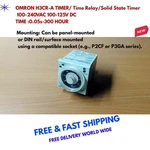 Omron H3CR-A Timer/ Relay/solid State 100-240VAC 100-125V Dc 300 Hour. Fixed Price $80.00.
