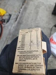 New Defrost Timer Replacement Pn 34894 123400,WR9X234, WR9X5034, C-26308-2, 1L. Fixed Price $10.00.
