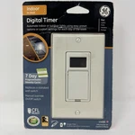 Ge 15086 Indoor In-wall Smart Digital Timer 7 Day Programmable Nos Sealed. Fixed Price $14.85.