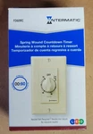 Intermatic FD60MC Spring Wound Countdown Timer Rotary Dial Wall Switch Led Beige. Fixed Price $32.00.