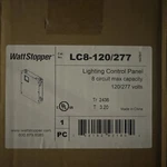 Watt Stopper Lighting Control Panel LC8-120/277 Circuit Max Capacity 120/244V. Fixed Price $950.00.