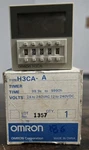New Omron H3CA-A Timer 24-240 Vac 12-240VDC 99.9S-9990H. Fixed Price $55.00.