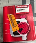 New Genuine Craftsman Electronic Digital Water Timer 71-69179 9-PRESET Stations. Fixed Price $21.49.