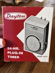 Vintage Dayton 24 Hour Multi Operation Timer. Fixed Price $21.95.