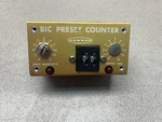 Used Banner Preset Counter BIC99T. Fixed Price $58.50.