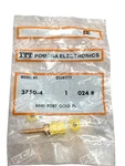 Itt Pomona 3750-4 Binding Post Gold Plated Yellow 15A 2500V 0248. Fixed Price $25.00.