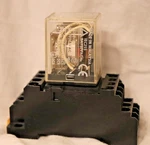 MY4 Omron 24VAC IEC255 Relay Base 2-M4X10 0C3 16Y8W1 Contactor Din Rail. Fixed Price $29.00.