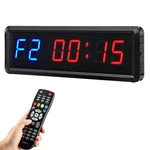 Gym Timer Clock Digital Interval Tabata Workouts Fitness Wall Small With Remo.... Fixed Price $46.77.
